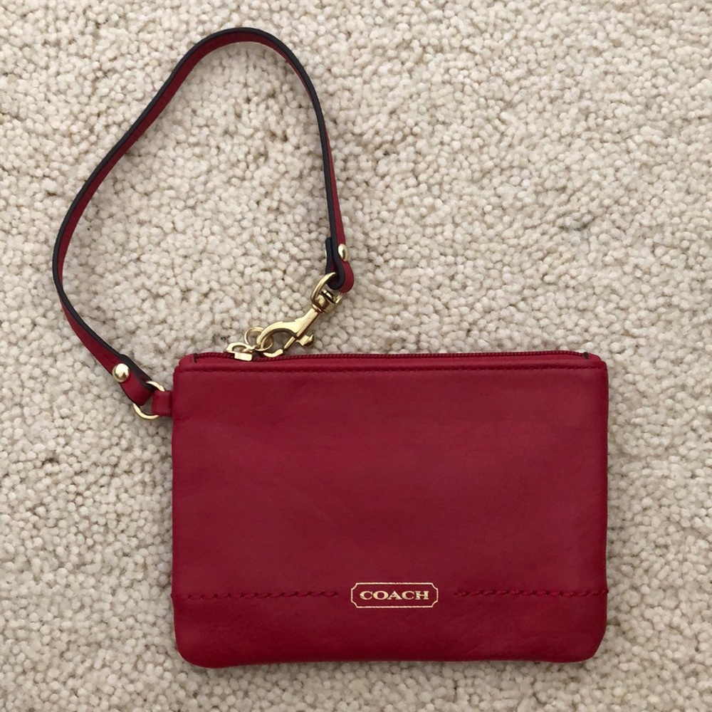 Coach wristlet